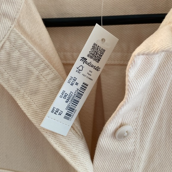 Madewell Garment-Dyed Twill Shirt-Jacket - Picture 4 of 4